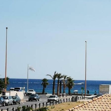 Face A La Mer Avec Clim, Wifi, Parking Le Barcarès Exterior foto